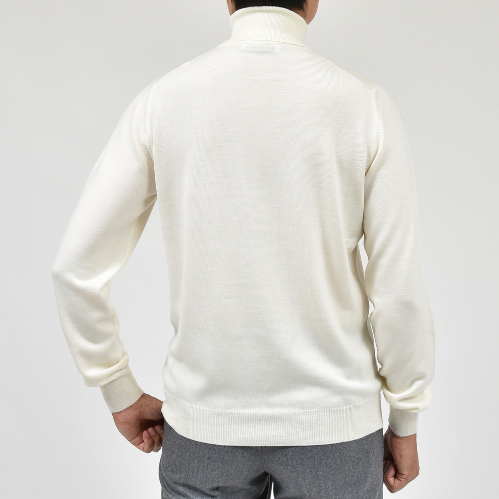 GRAN SASSO（グランサッソ）12ゲージウールタートルネックニット 55157