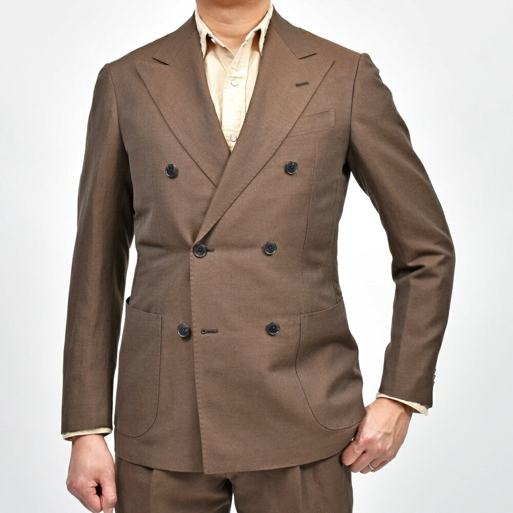 MILA SCHON MILANO（ミラ ショーン ミラノ）リネンウールギャバジン6B1