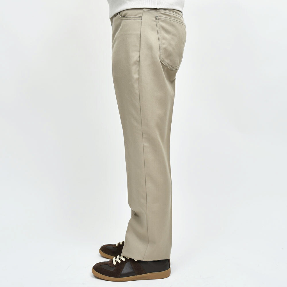 HEUGN（ユーゲン）Fred TROUSER093 ウールサージ5ポケットパンツ