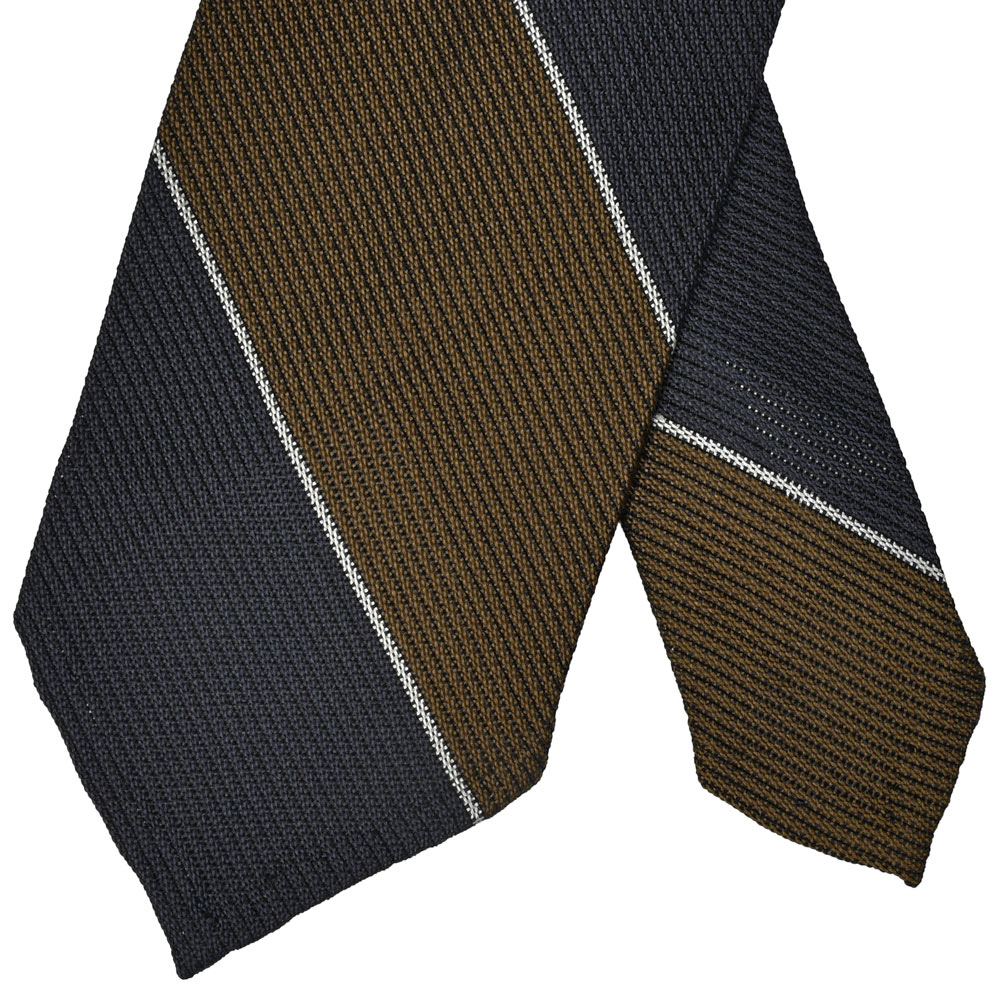 Francesco Marino（フランチェスコ マリーノ）シルクストライプタイ