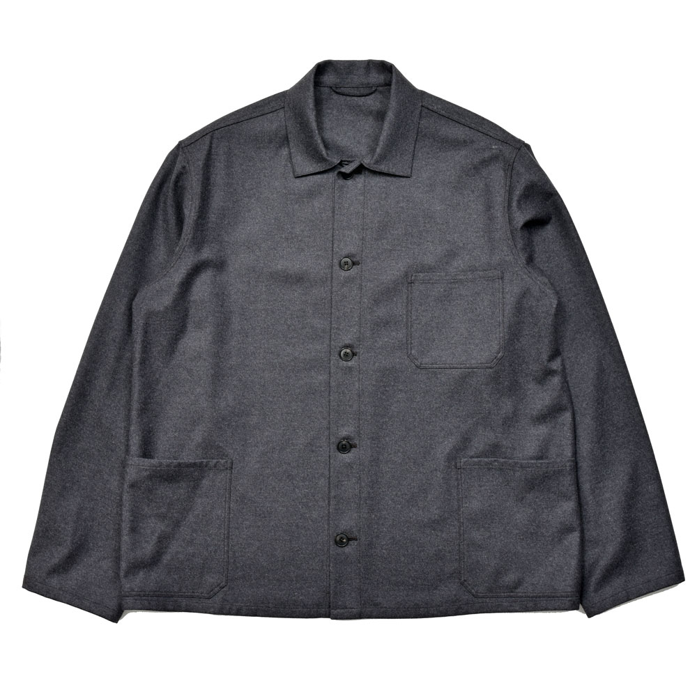 HEUGN（ユーゲン）Even COAT084 ウールフランネルカバーオール