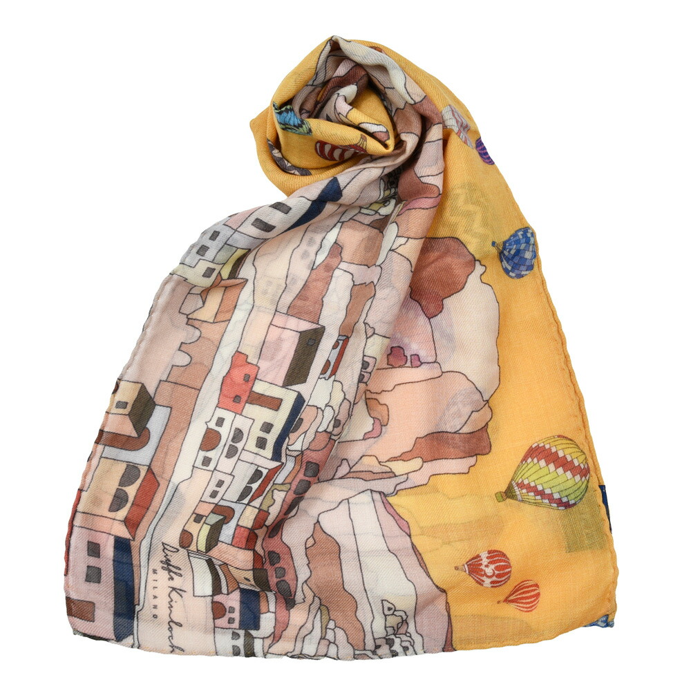 Dieffe Kinloch（ディエッフェ キンロック）ウールプリントストール