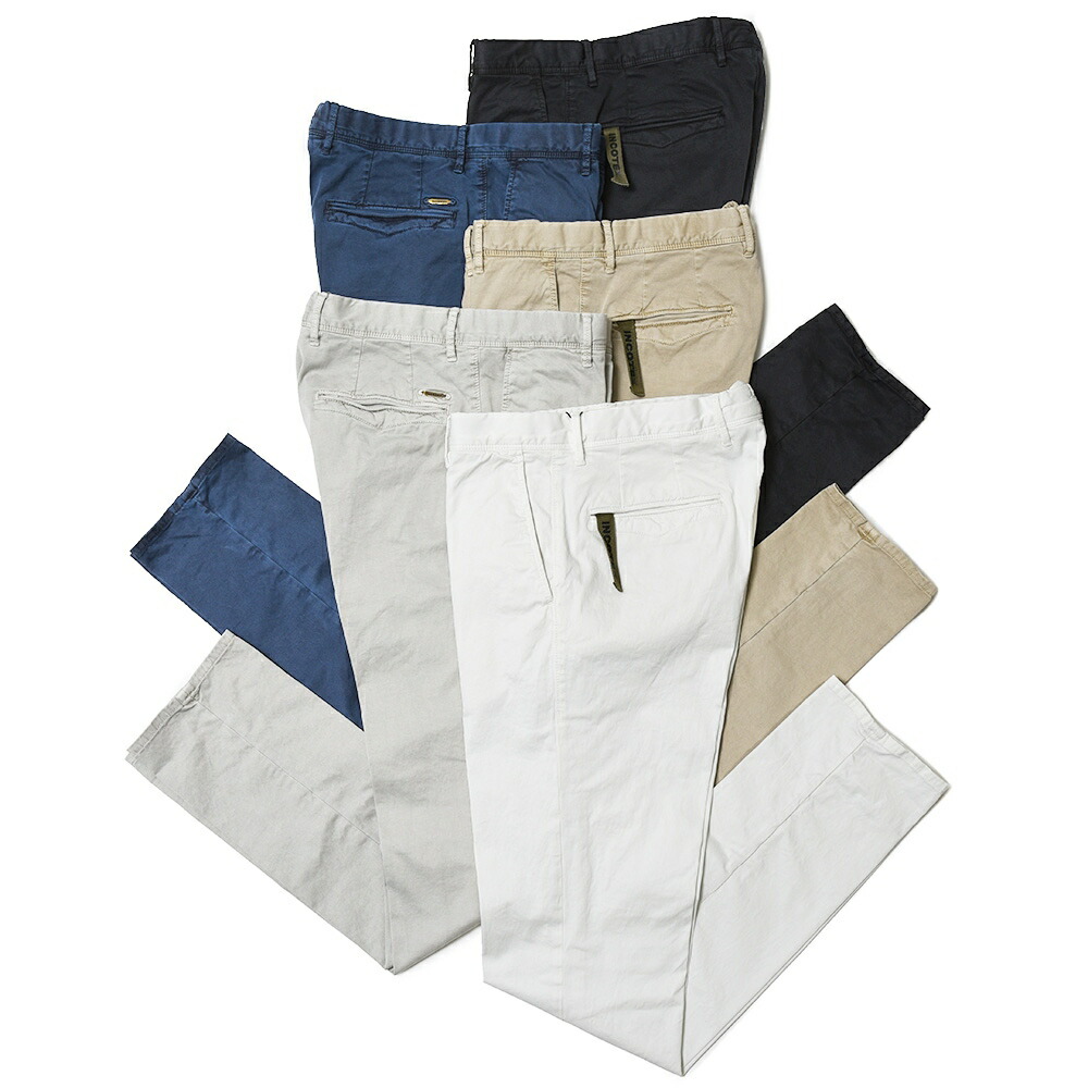 INCOTEX SLACKS（インコテックススラックス）SLIM FIT ガーメントダイ