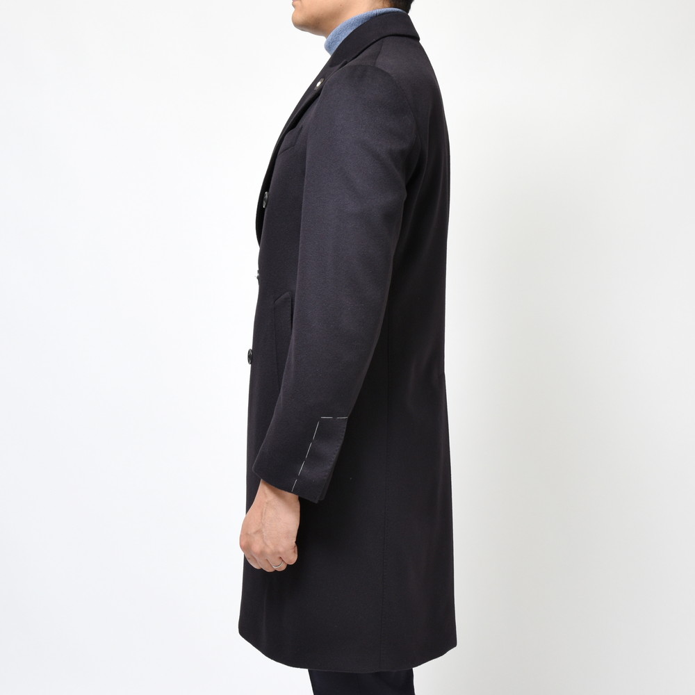 LARDINI（ラルディーニ）ウールフランネルソリッドダブルチェスター