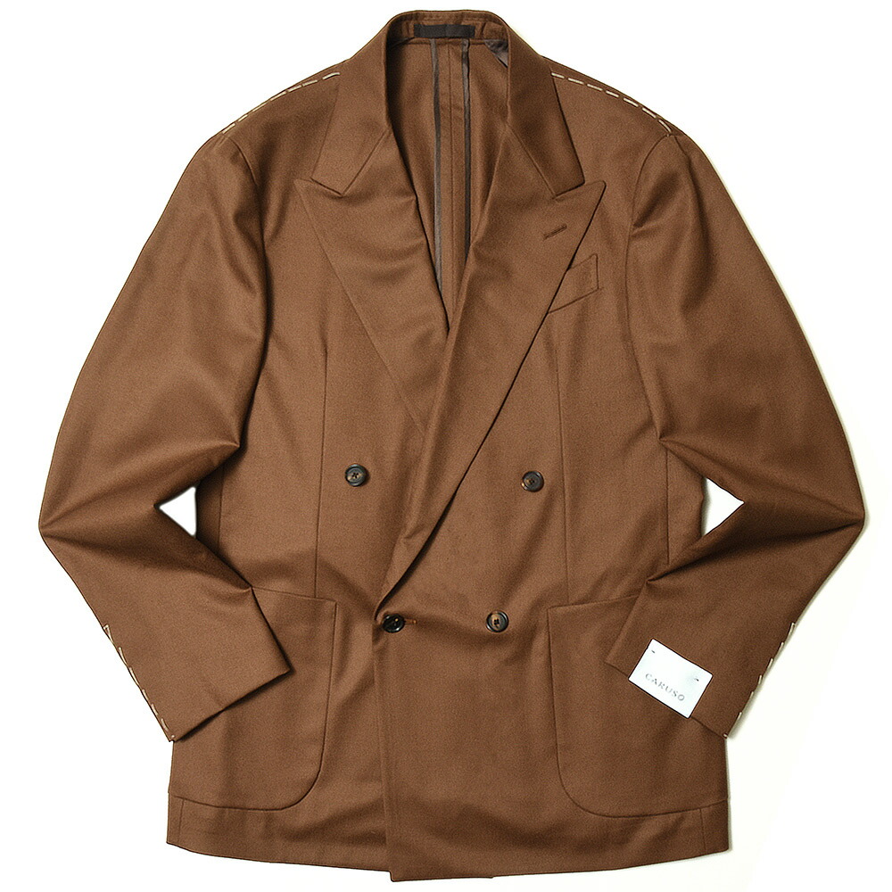 CARUSO（カルーゾ）BUTTERFLYバタフライ ウールサキソニーソリッド4B