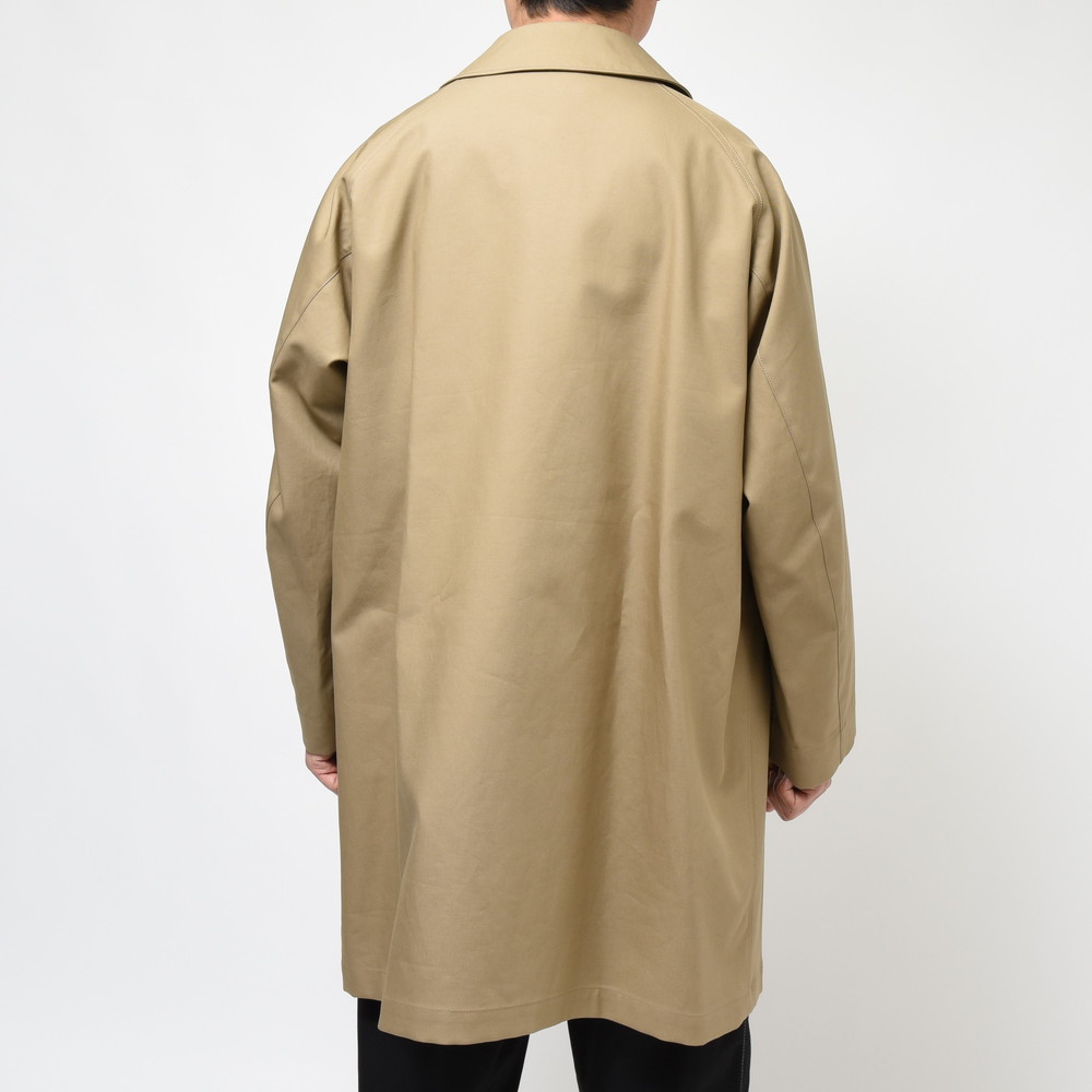 HEUGN（ユーゲン）Albert コットンダブルクロスバルカラーハーフコート