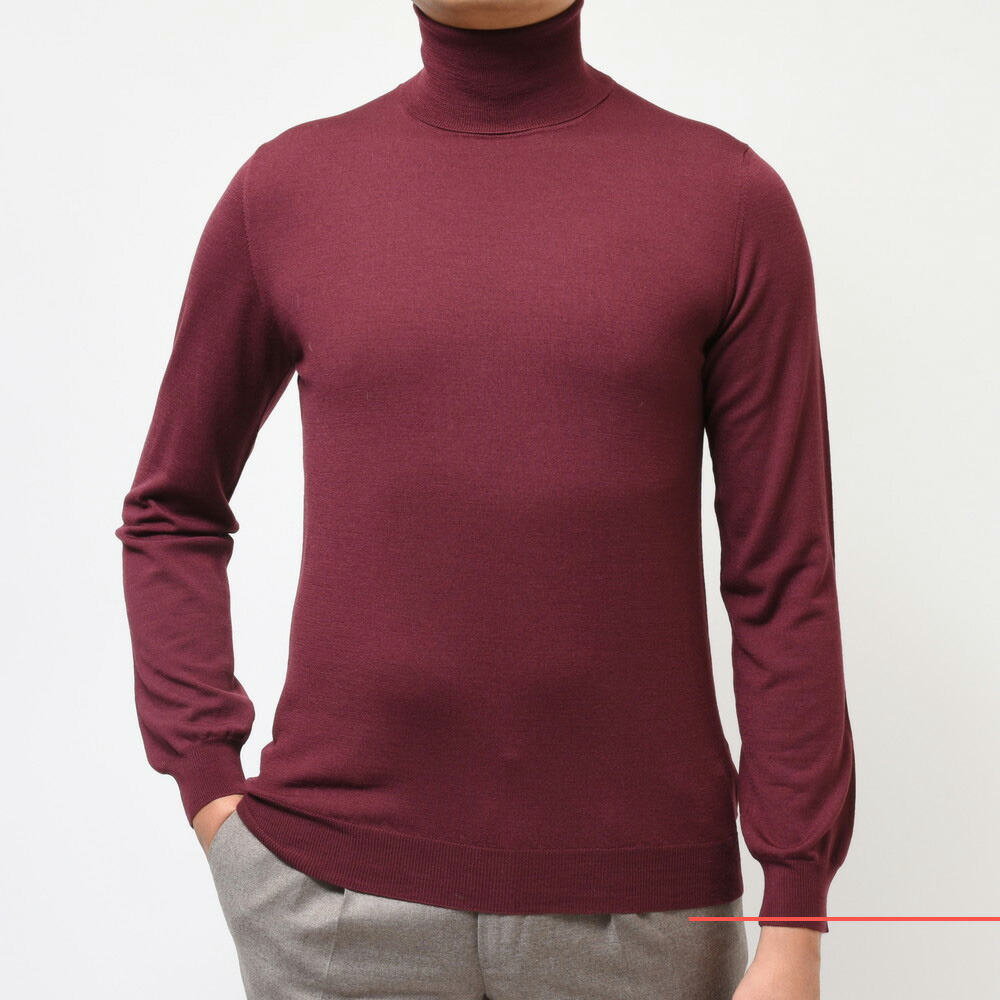 ZANONE（ザノーネ）ハイゲージフレックスウールタートルネックニット