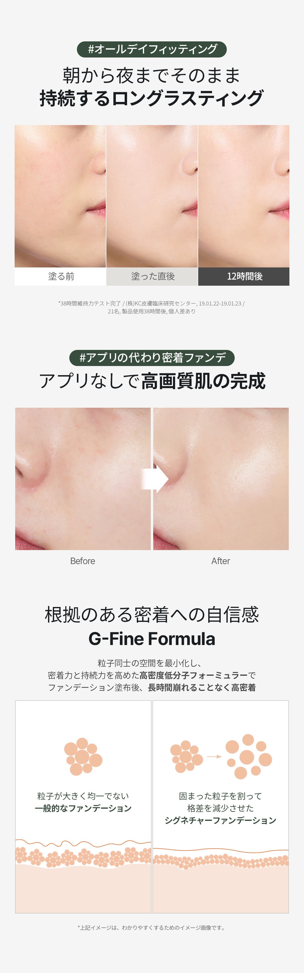 楽天市場】GIVERNY ジヴェルニー 高密着シグネチャーファンデーション