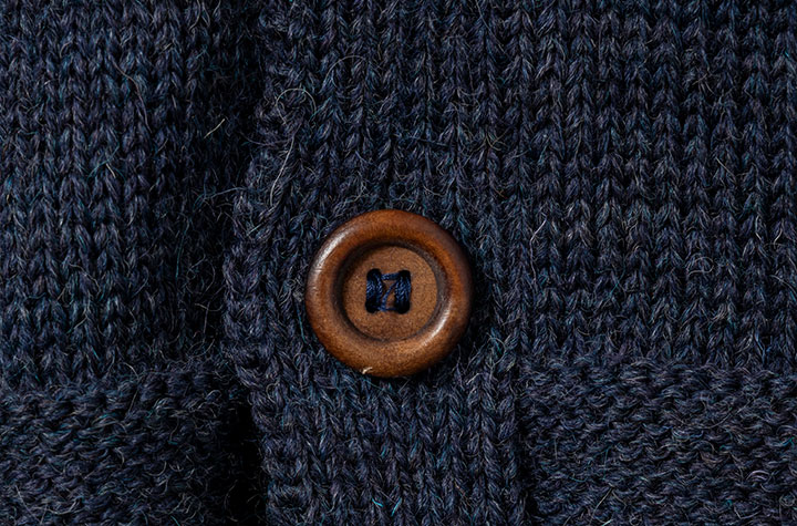 楽天市場】英国製 メンズ 市松模様 カーディガン ブリティッシュウール