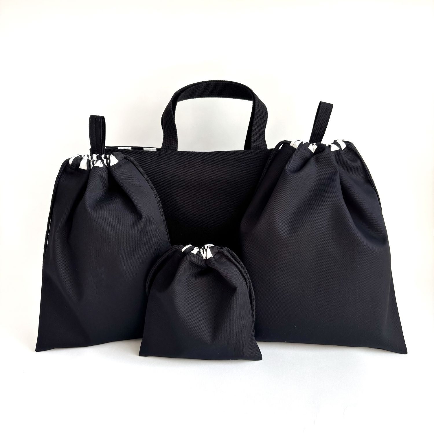 楽天市場】入園入学 4点セット／シンプルブラック（レッスンバッグ