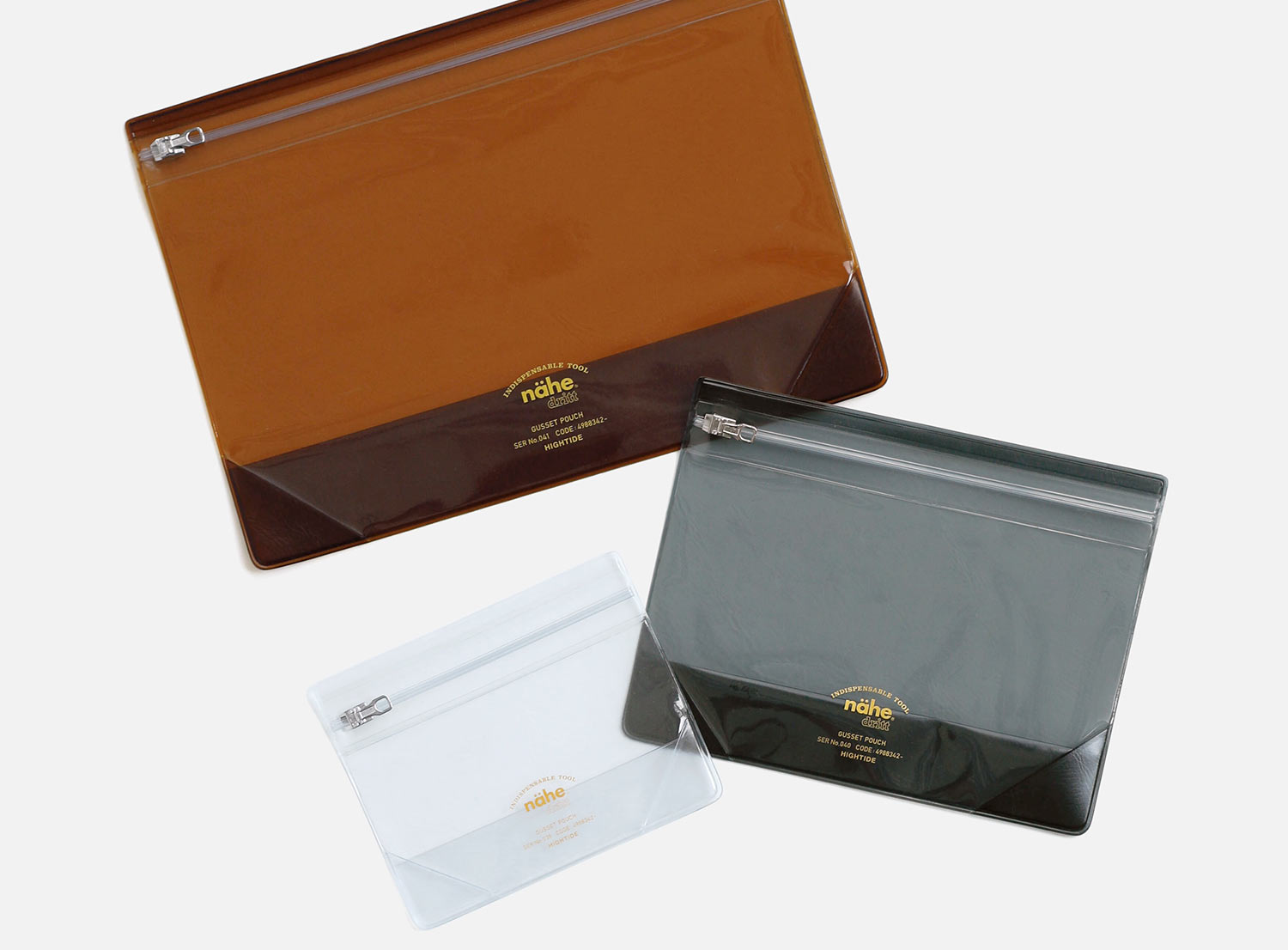 楽天市場】nahe ネーエ ガセットポーチ クリア S トラベルポーチ 化粧