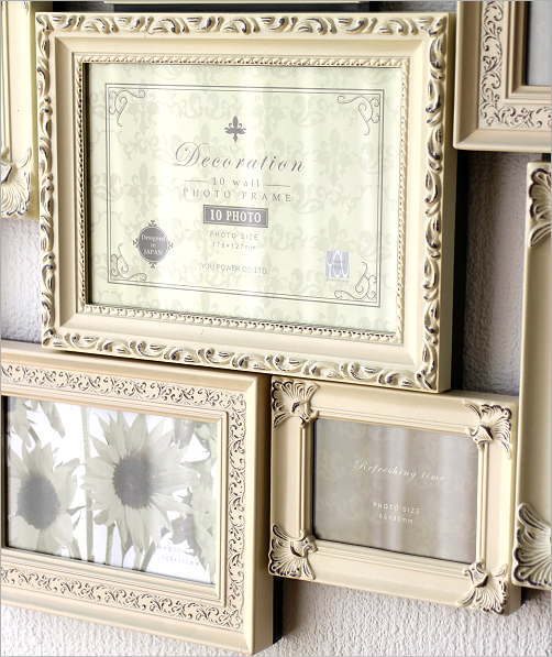 楽天市場】フォトフレーム 壁掛け 複数 多面 おしゃれ アンティーク