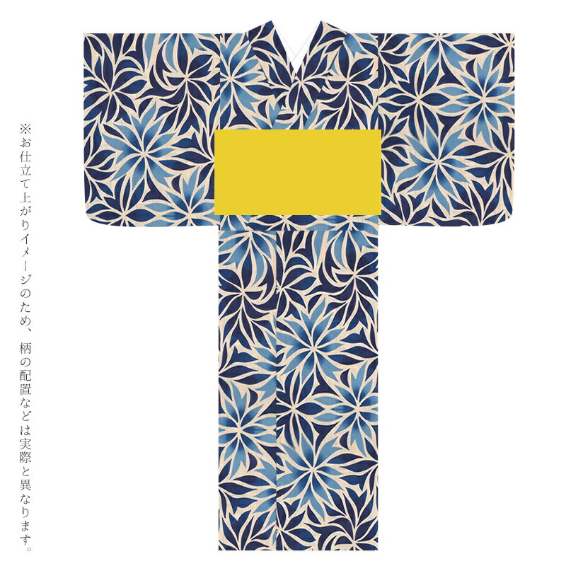 楽天市場】浴衣 反物 注染 ブルー《 三勝 》ブランド浴衣 日本製 綿100