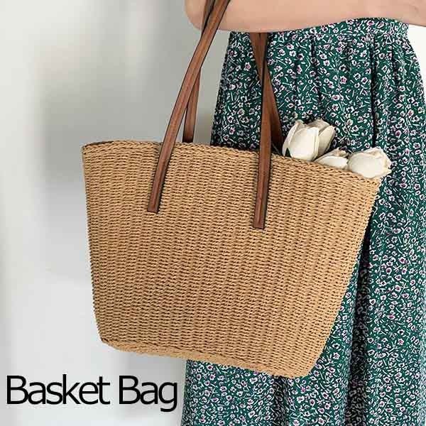 楽天市場】かごバッグ トートバッグ 大人 カゴバッグ ハンドバッグ