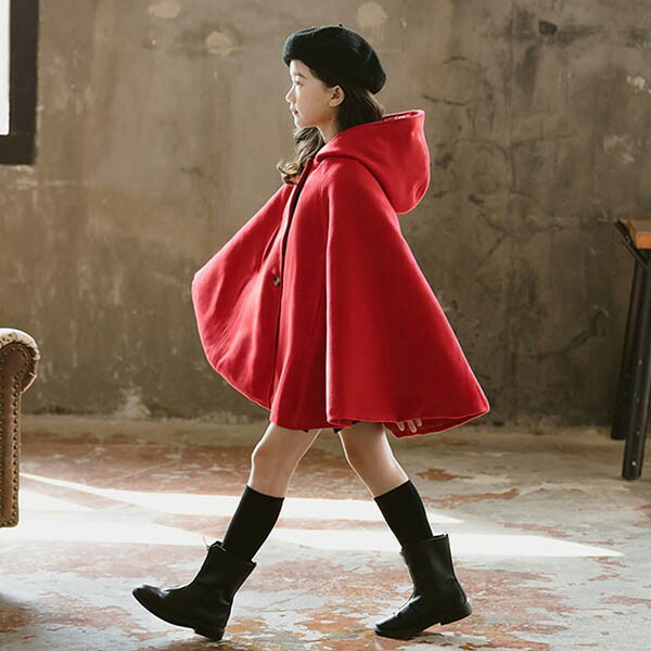 楽天市場】ケープコート マントコート マント キッズ 子供 レッド 赤