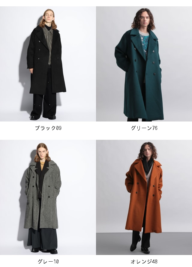 楽天市場】【SALE／50%OFF】(M)W/ダブルブレストコート HARE ハレ