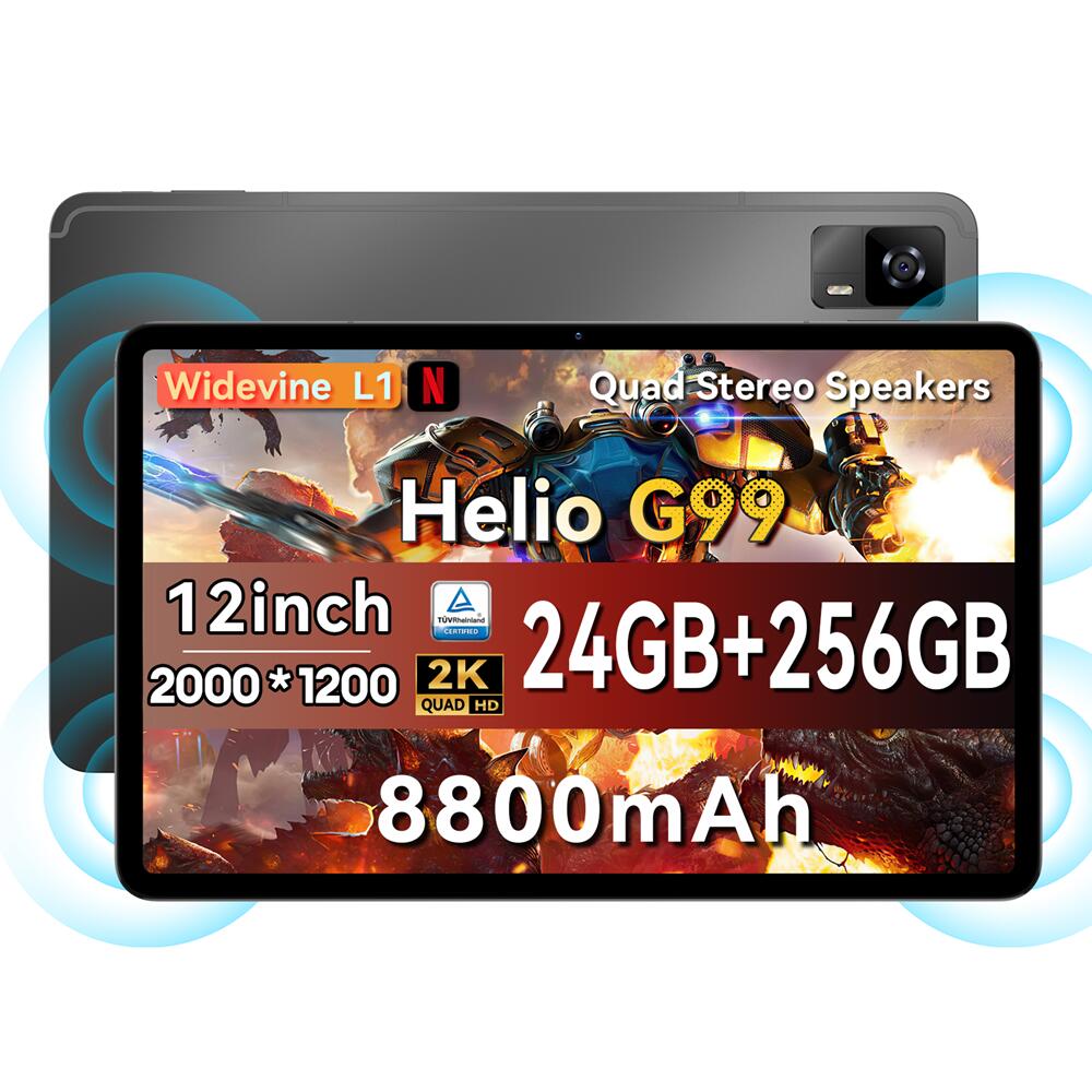 楽天市場】【クーポンで20,999円】Android 14 タブレット 12インチ G99