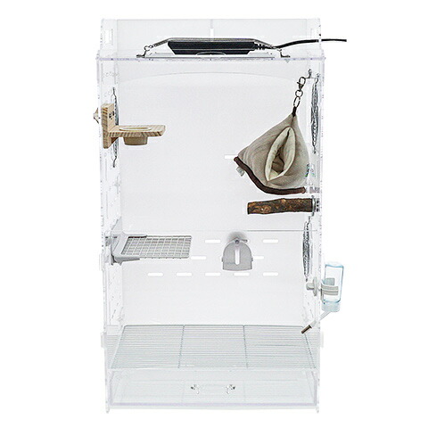 28周年セール中】フクロモモンガ専用飼育ケース【ヒーター付6点セット