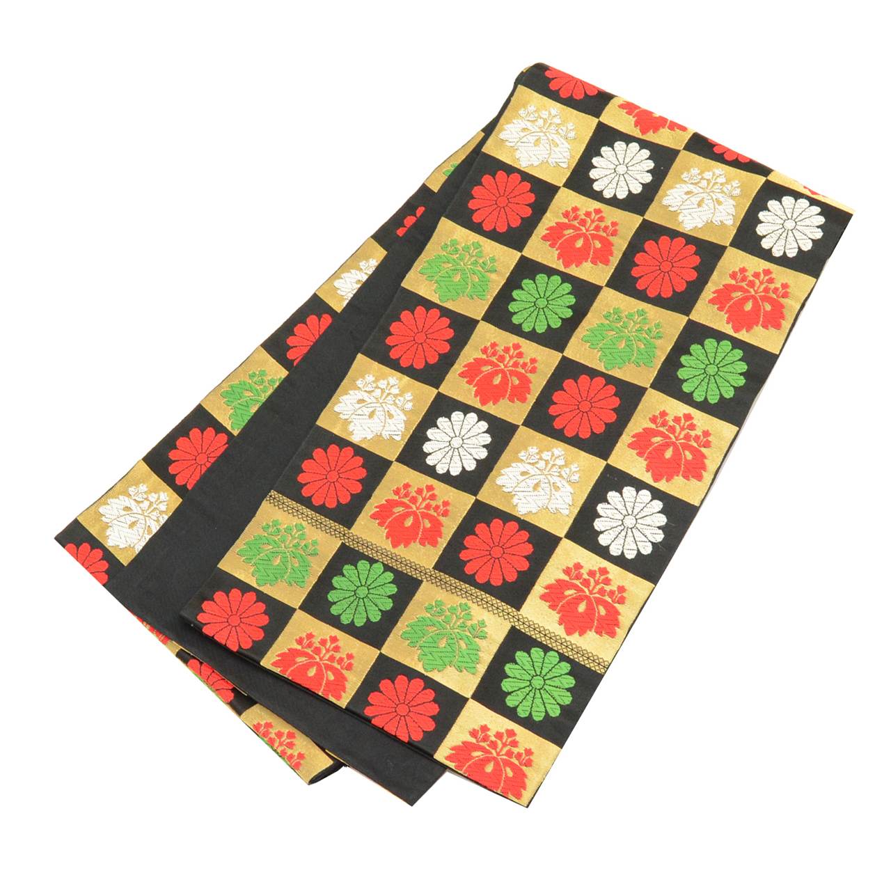 503aj16□卒業式 十三参り ジュニア アンティーク着物&六通袋帯□良好