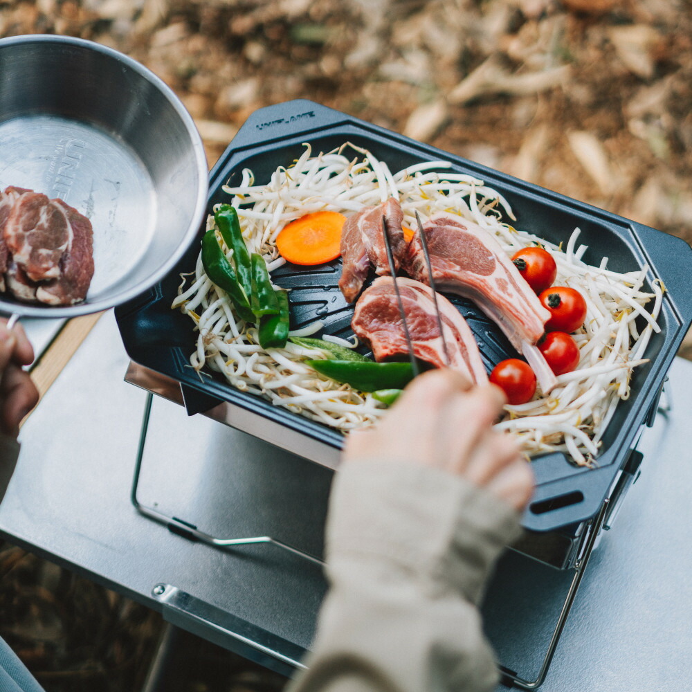 楽天市場】ユニフレーム BBQコンロ 焚火台 40周年記念 ユニセラTG-III