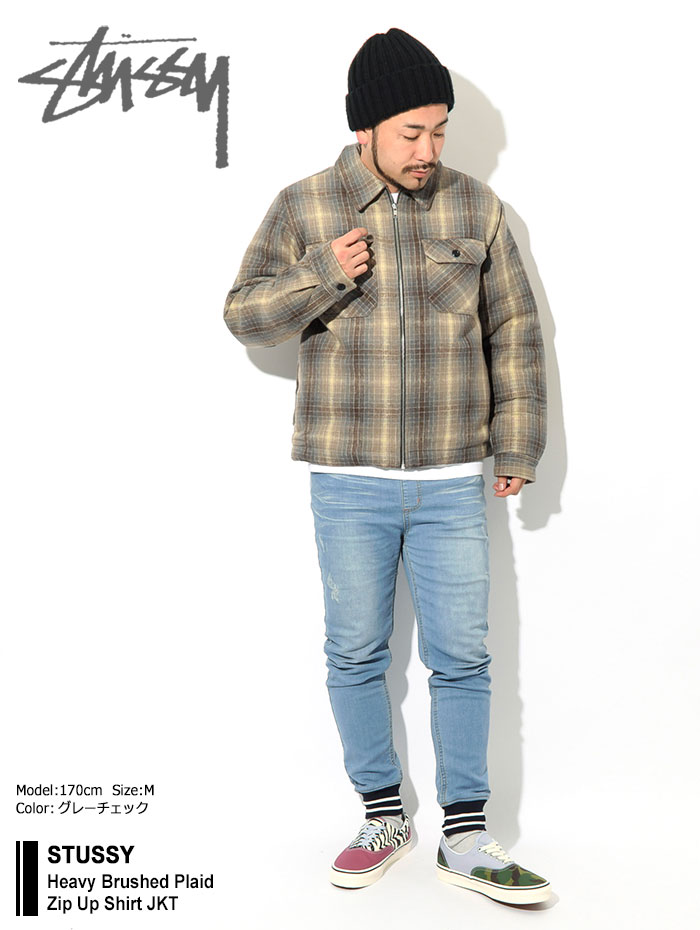 楽天市場】ステューシー STUSSY ジャケット メンズ Heavy Brushed