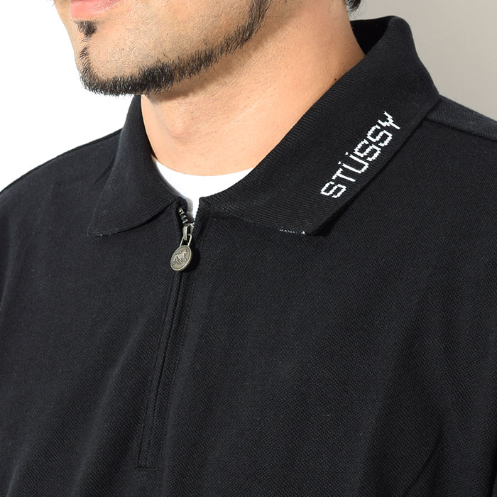 楽天市場】ステューシー STUSSY ポロシャツ 長袖 メンズ Lion Zip