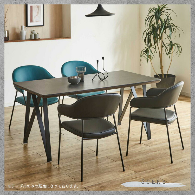 楽天市場】ダイニングテーブル セラミック 160 4人用 単品 ホワイト