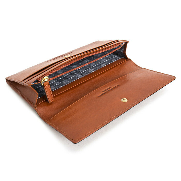 楽天市場】キャサリンハムネット 財布 長財布 オレンジ(茶色がかった