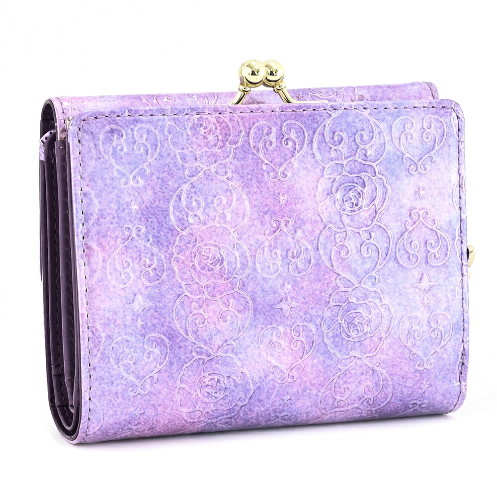 楽天市場】アナスイ 財布 二つ折り財布 がま口財布 ラベンダー ANNA