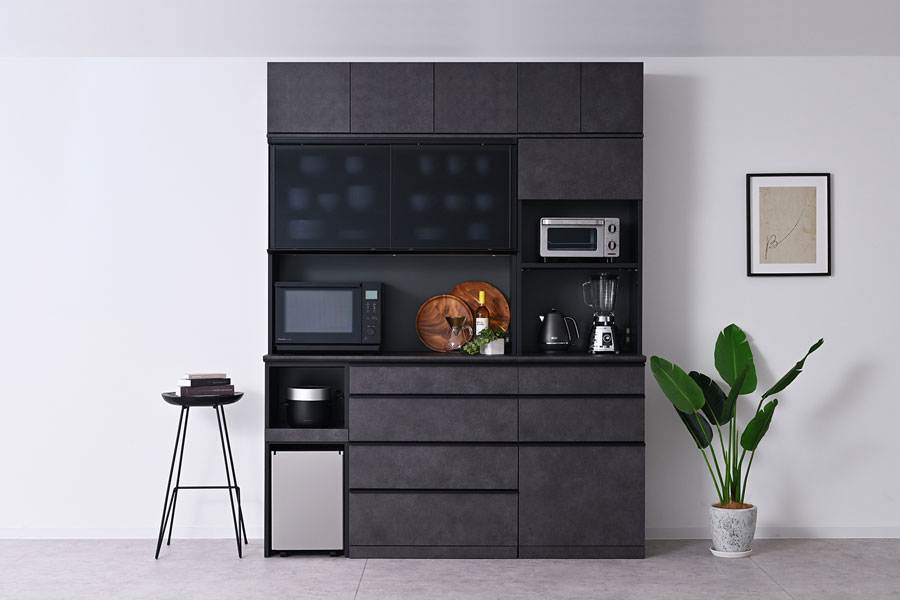 楽天市場】綾野製作所 LKシリーズ 食器棚 キッチンボード 上台 開き扉