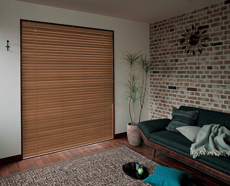 ウッドブラインド 木製ブラインド ニチベイ クレール35 標準タイプ