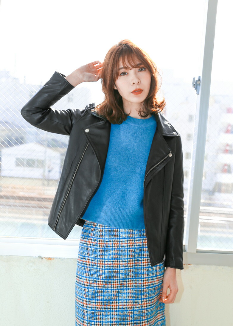 楽天市場】【3/11まで！30％オフ】レザージャケット ライダース ダブル