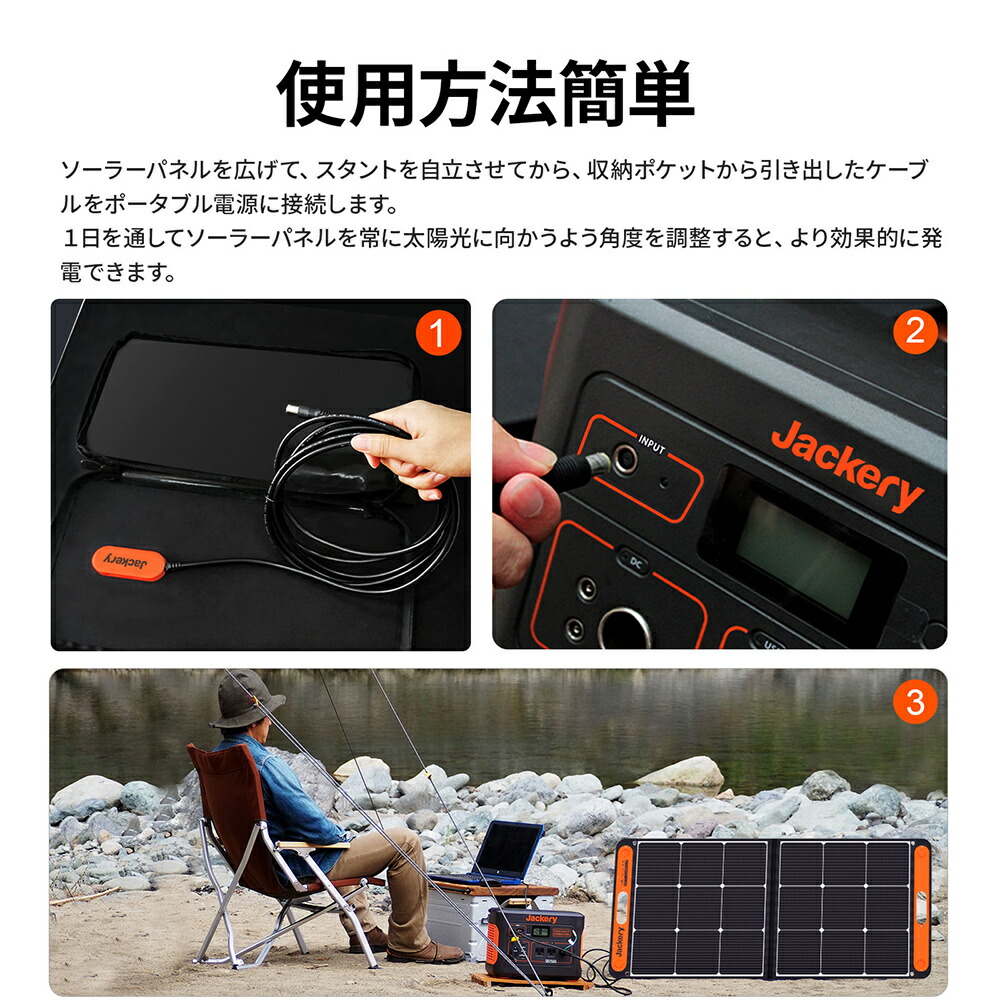 楽天市場】【訳あり品☆安心の6ヶ月保証&70%OFF相当】Jackeryソーラー