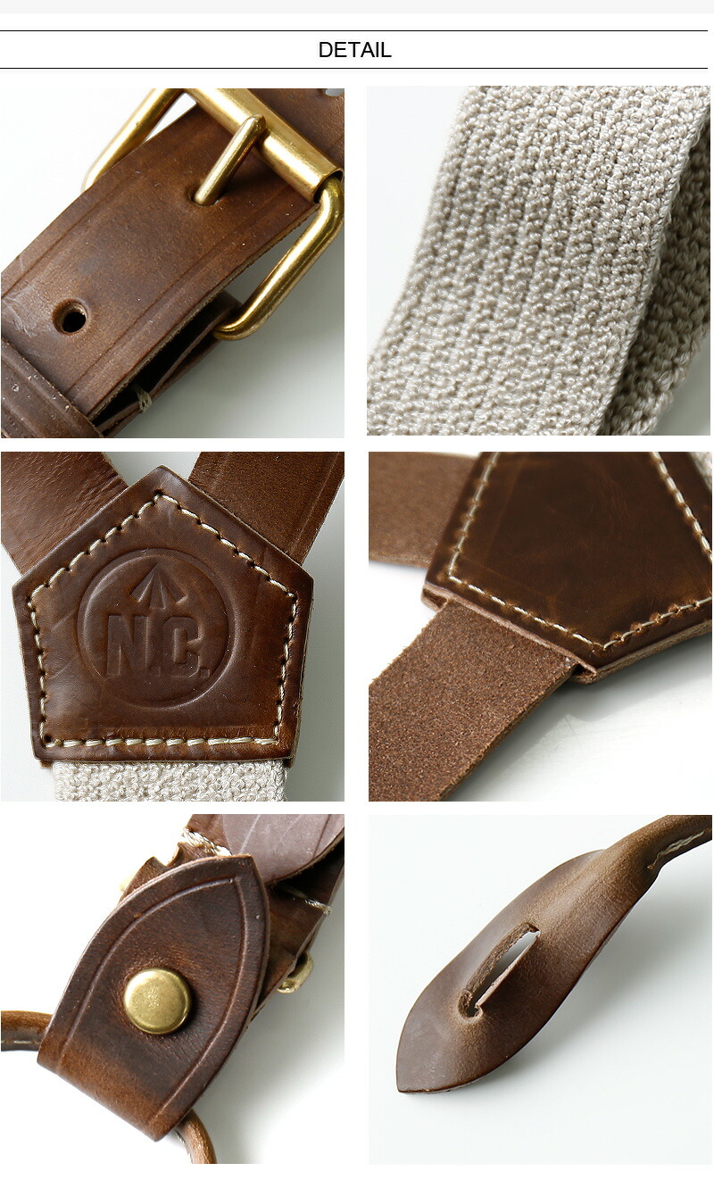 楽天市場】Nigel Cabourn/ナイジェル・ケーボン レザーサスペンダー