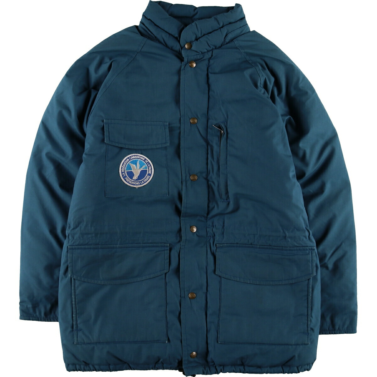 古着 80～90年代 エディーバウアー Eddie Bauer 黒タグ ダウン