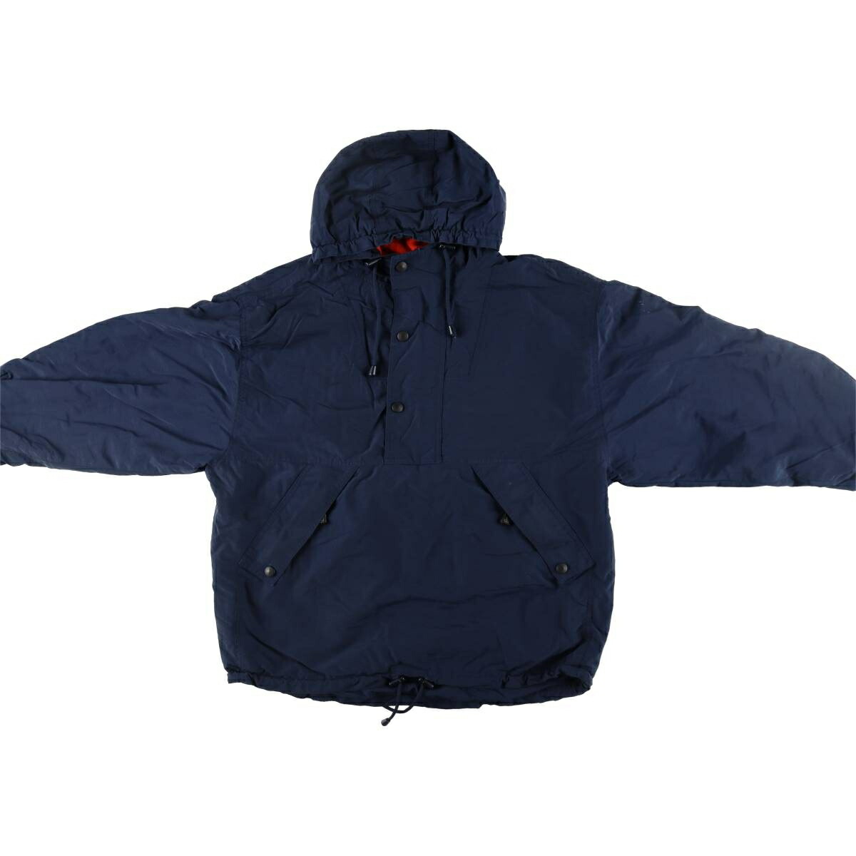 古着 00年代 ギャップ GAP ハーフジップ 中綿アノラックパーカー