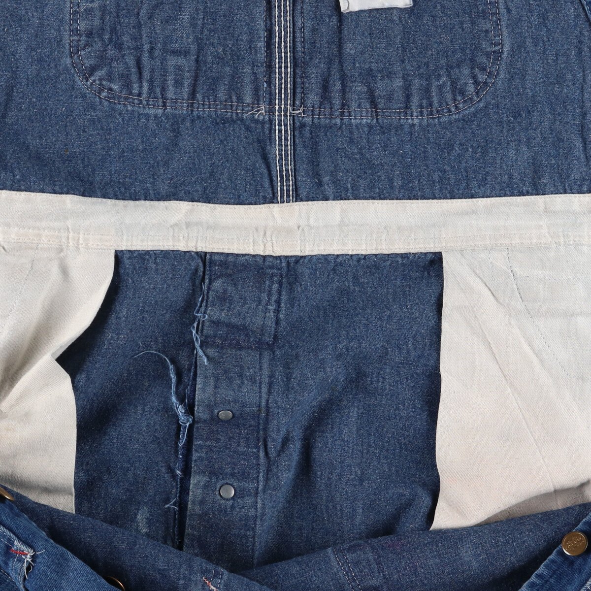 古着 90年代～ ディッキーズ Dickies デニムオーバーオール メンズw39