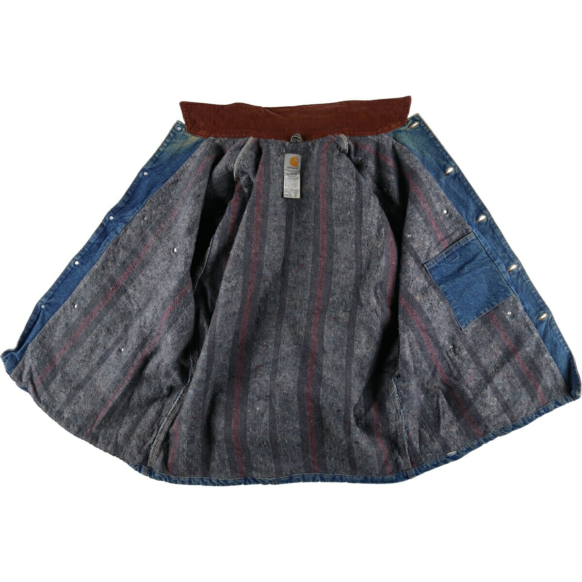 古着 00年代 カーハート Carhartt ミシガンチョアコート デニム