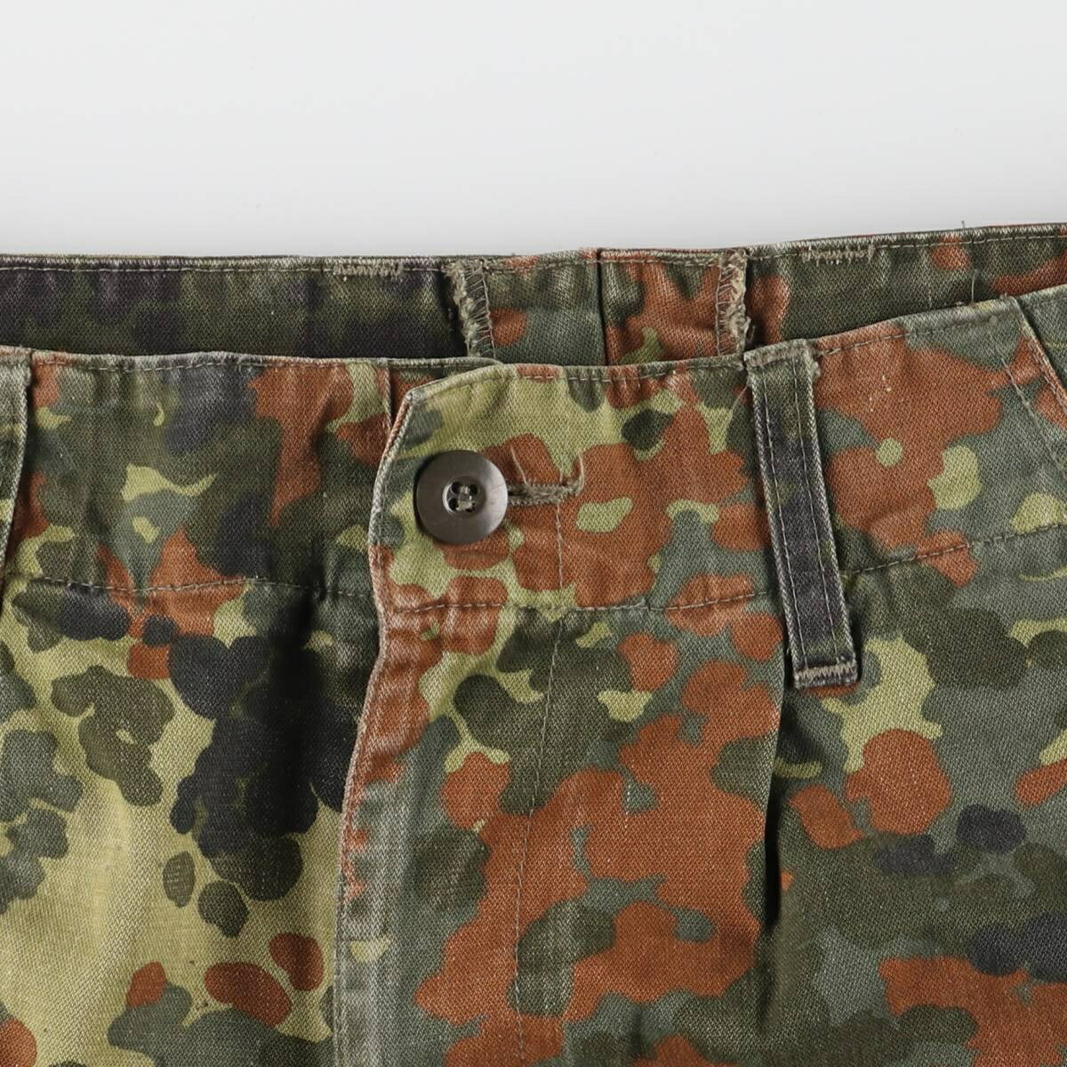 古着 ドイツ軍 迷彩柄 フレクターカモ ミリタリー カーゴパンツ