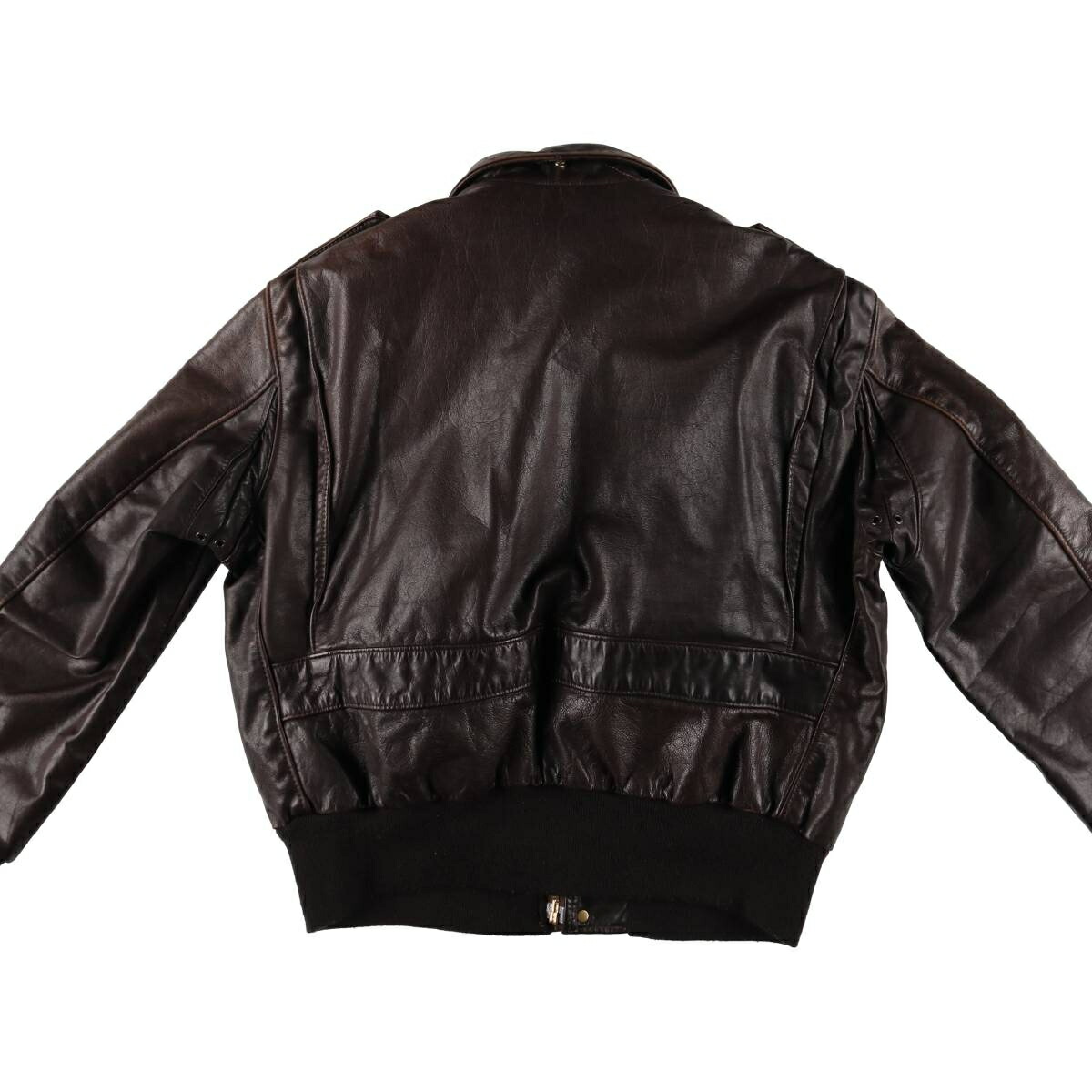 古着 ショット SCHOTT A-2タイプ レザーフライトジャケット USA製