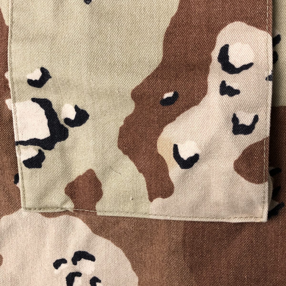 古着 米軍 迷彩柄 6C デザートチョコチップカモ B.D.U ミリタリー
