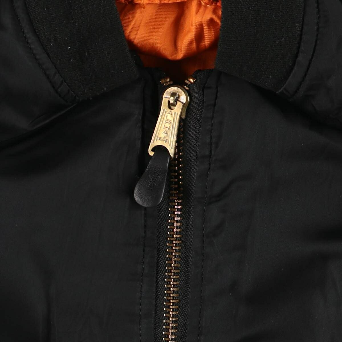 古着 90年代 民間品 アルファ ALPHA MA-1タイプ 中綿入り ミリタリー