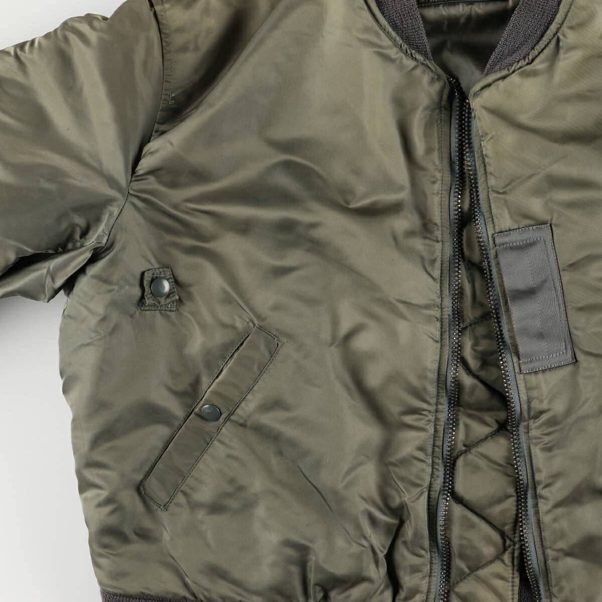 古着 民間品 ブレンツ BRENTS MA-1タイプ ミリタリー フライト