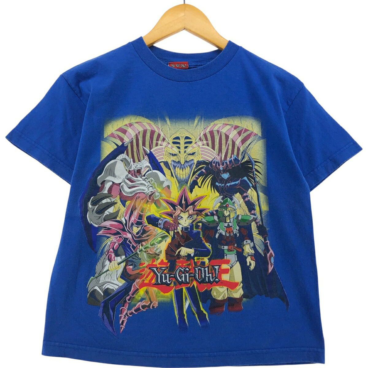 古着 YU-GI-OH 遊戯王 アニメ キャラクタープリントTシャツ レディース