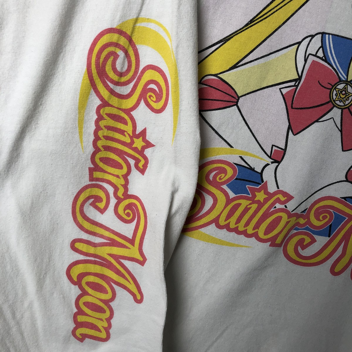 古着 Sailor Moon セーラームーン ロングTシャツ ロンT メンズXL相当