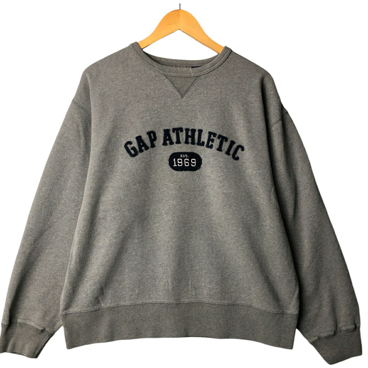 古着 90年代 ギャップ GAP ロゴスウェットシャツ トレーナー メンズL