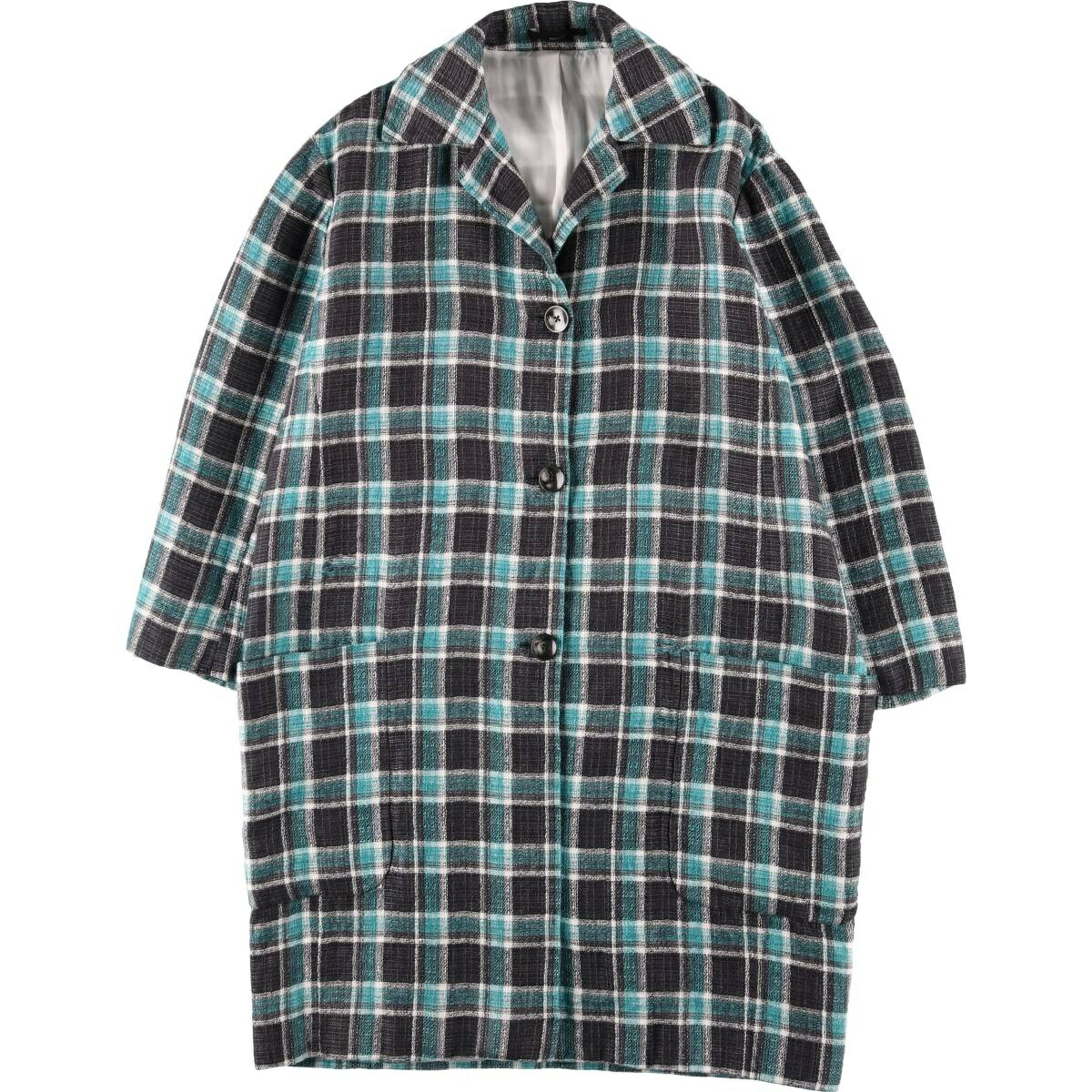 古着 ポールスミス Paul Smith チェック柄 チェスターコート