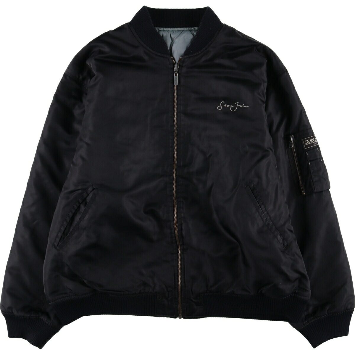 古着 ショーンジョン SEAN JOHN MA-1タイプ リバーシブル ミリタリー