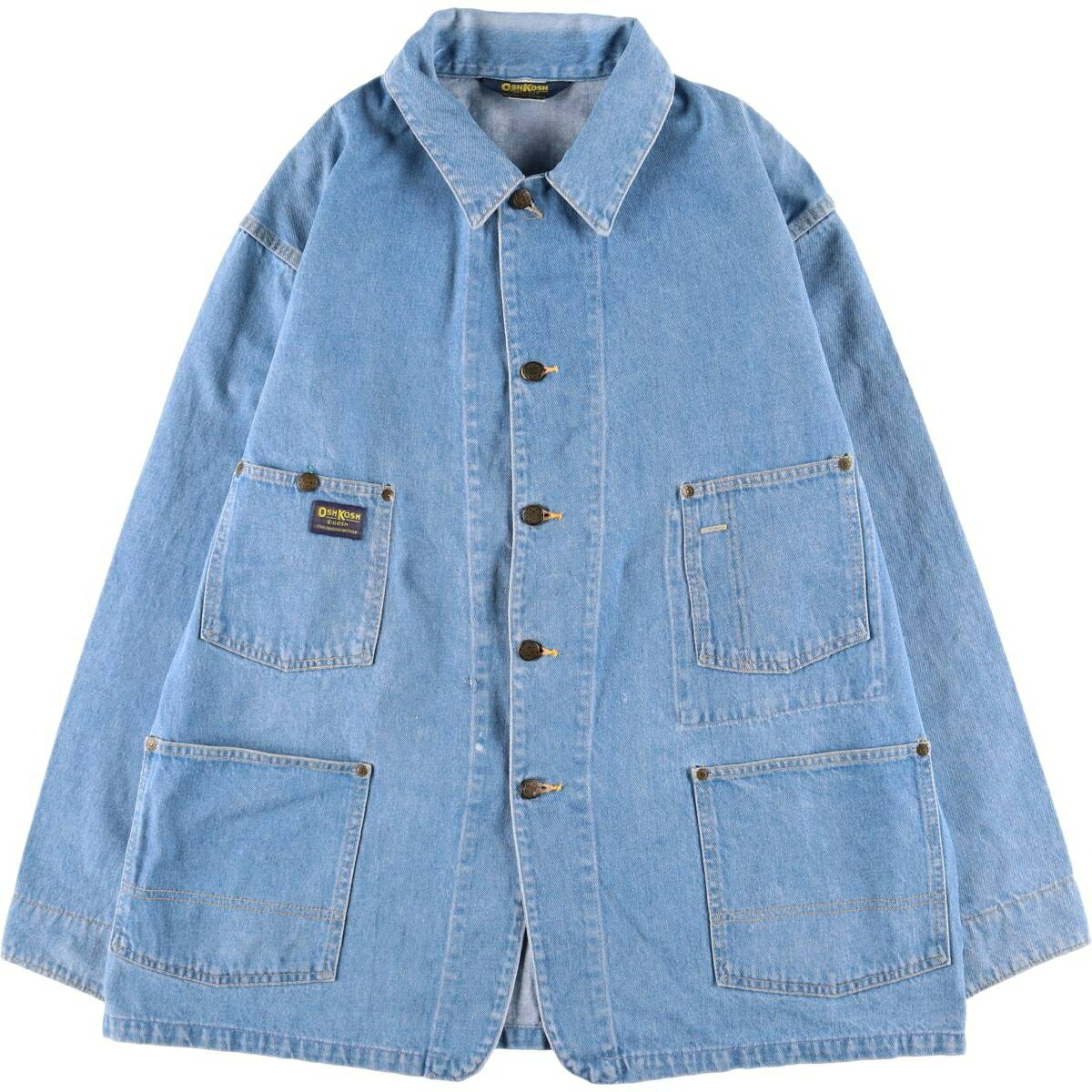古着 70～80年代 オシュコシュ Osh kosh B'GOSH デニムカバーオール