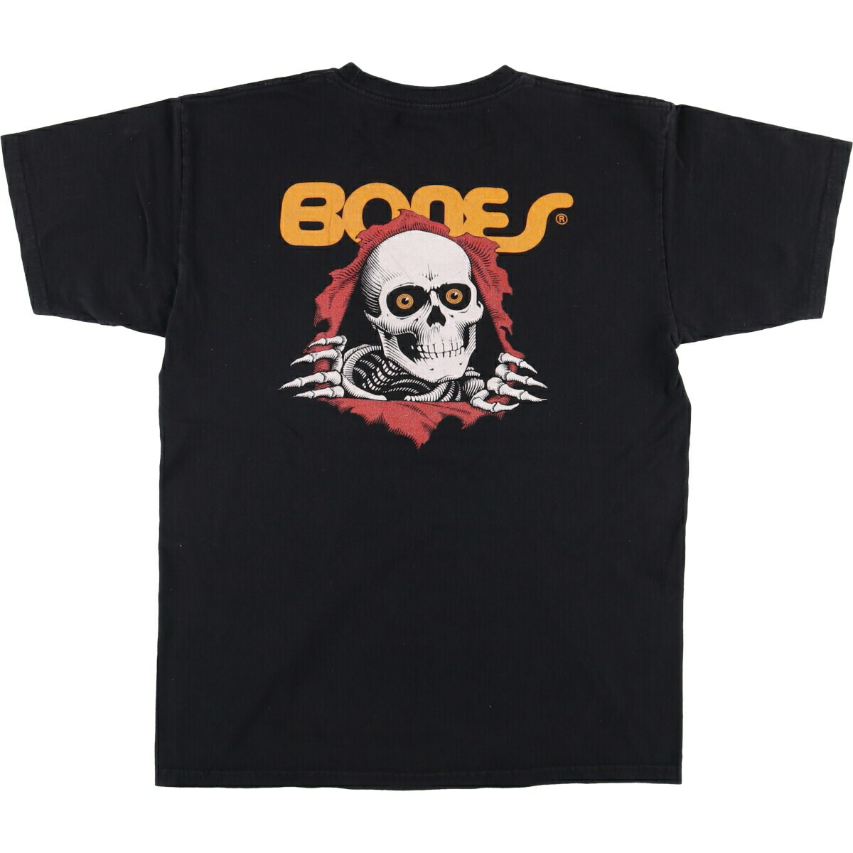 古着 パウエル ペラルタ POWELL PERALTA BONES ドクロ柄 スカル柄